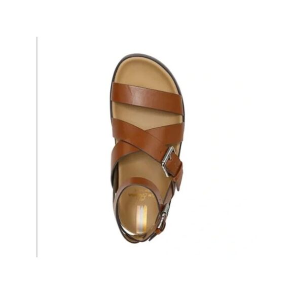 NWT SAM EDELMAN Womens Brown 1-1/2" Platform Eleanora Gladiator Sandles 5 M - Picture 3 of 5